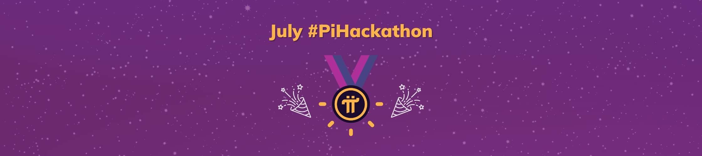 July 2023 Hackathon banner